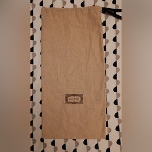 Gucci Tan Dust Bag